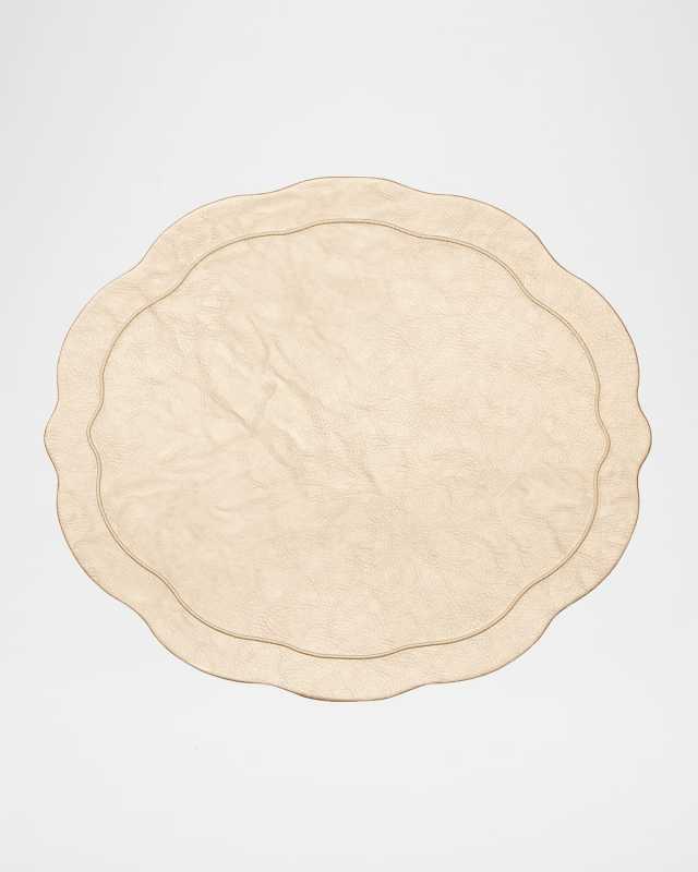 Tailored Faux Leather Placemat